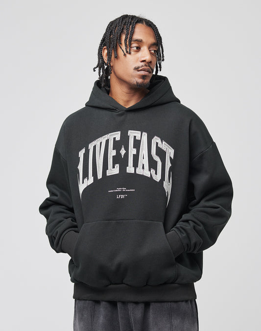 Live Fast Axe Hooded