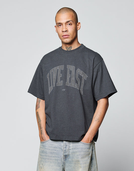 Live Fast College Tee
