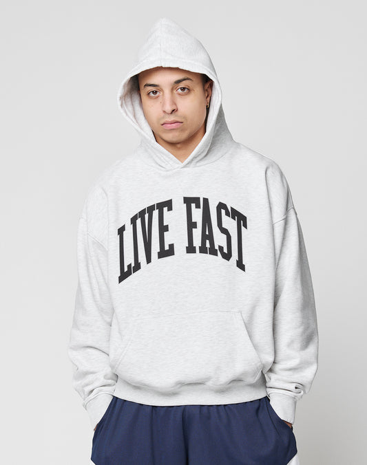 Live Fast College Hooded