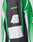 A close-up of the LIVE FAST DIE YOUNG LFDY Motorcross Jersey in an oversize fit, showcasing green, black, and white colors, bold multi-logo prints on the front and sleeve, and featuring the number 40.