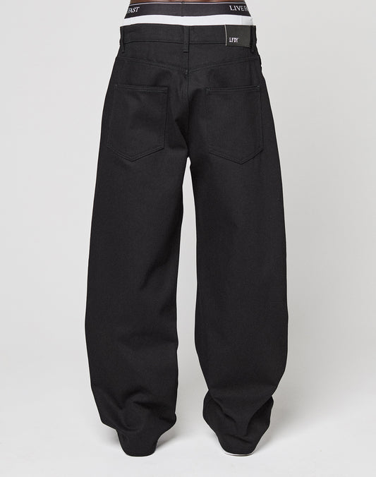 LFDY Baggy Raw Denim