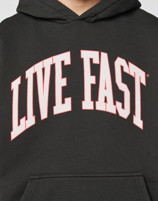 Live Fast College Hooded