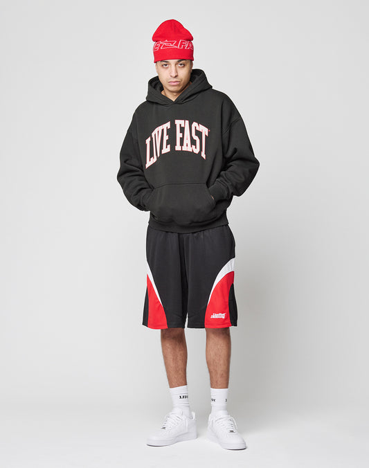 Live Fast College Hooded