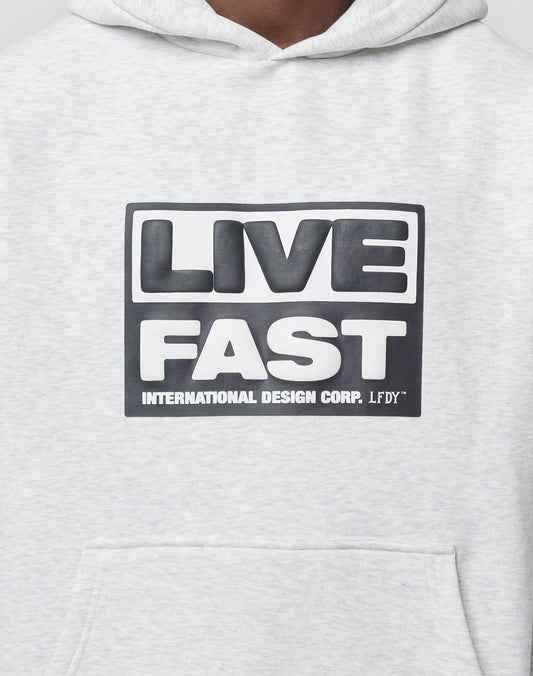 Live Fast Box Hooded
