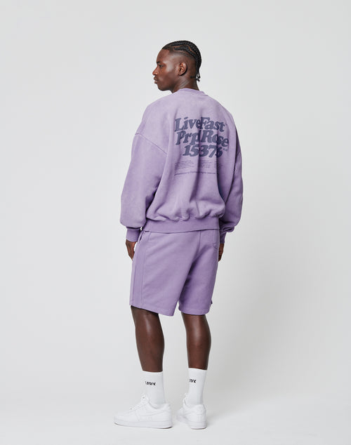 Vivo Basic Extra Long May Sweater - Purple