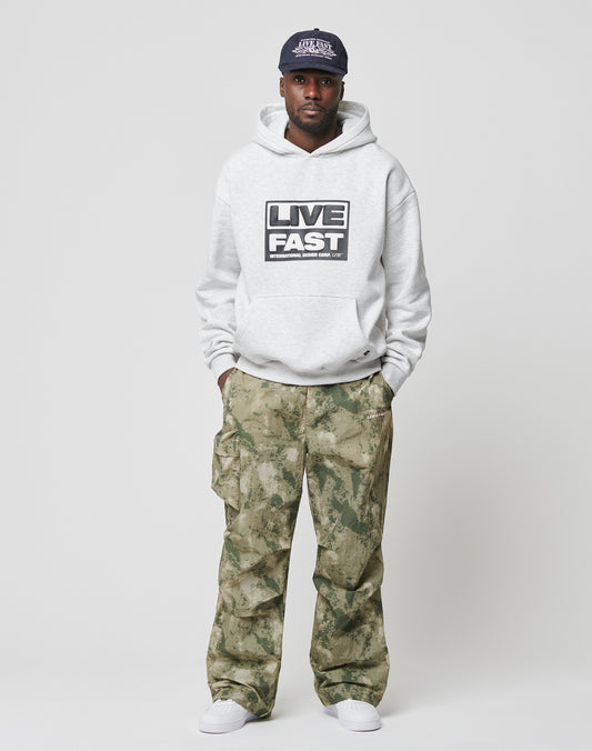 Live Fast Box Hooded