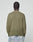 A person with braided hair is shown from the back, wearing the olive green LFDY Rib Knit Longsleeve by LIVE FAST DIE YOUNG and light blue jeans against a plain light gray background.