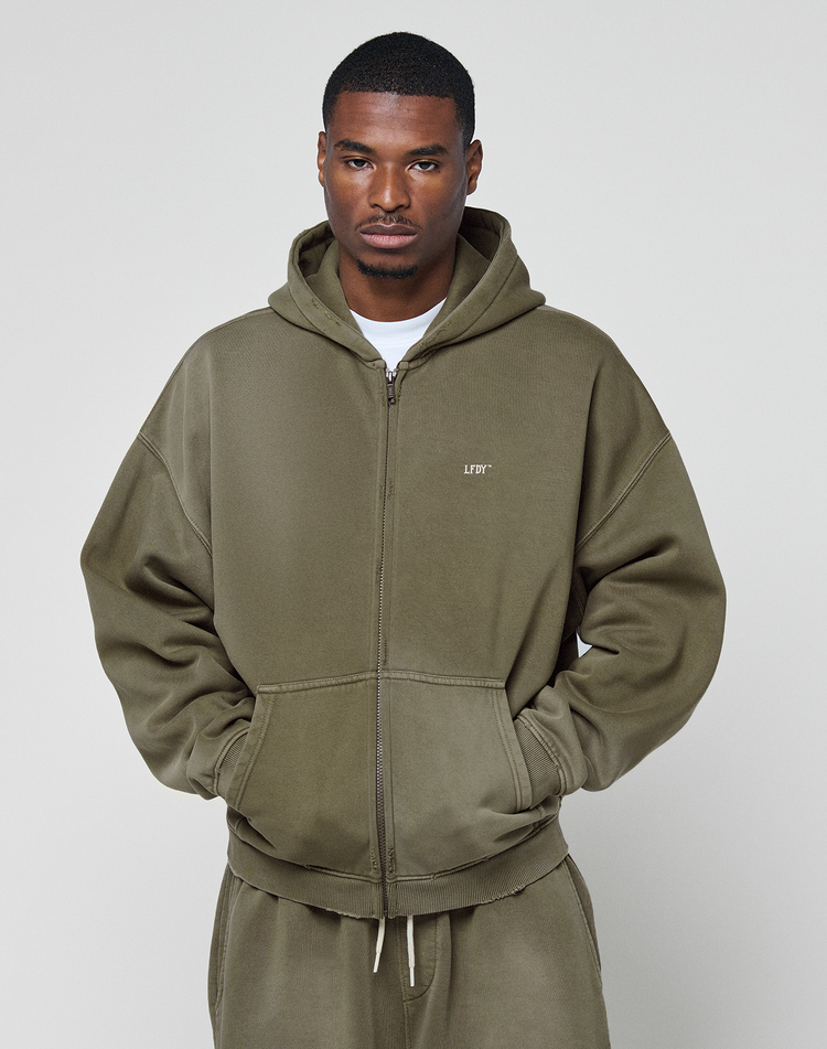 Basic Hooded Zip