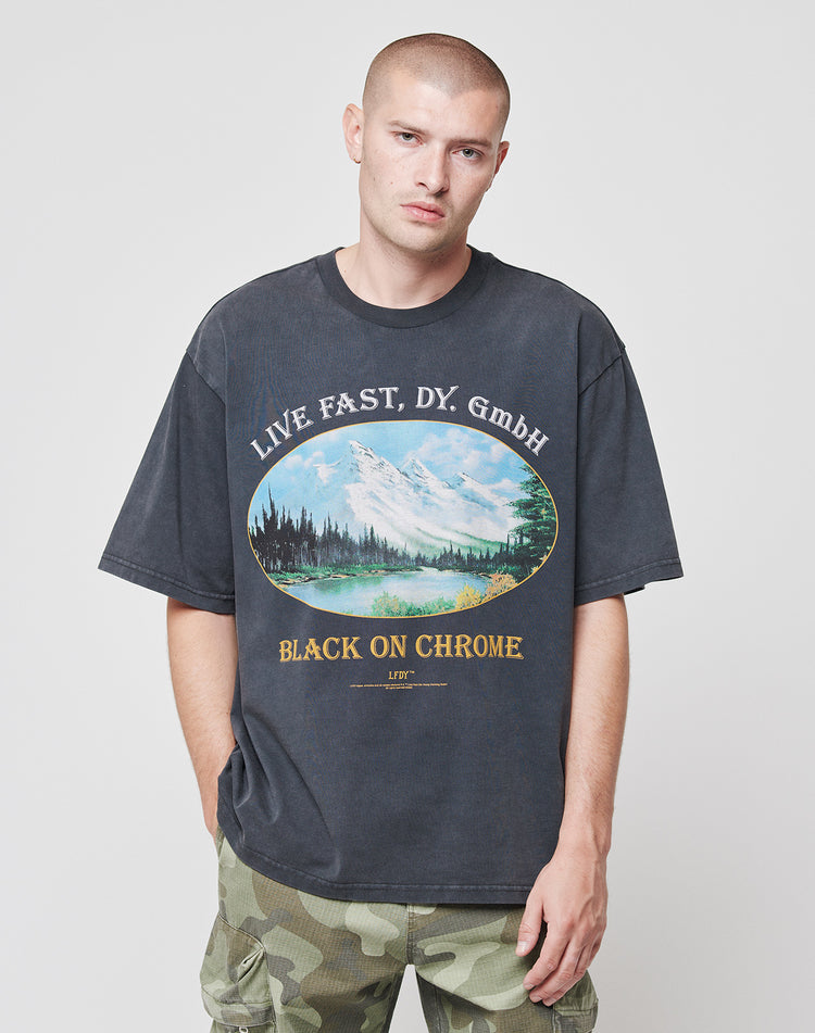 Black Chrome Tee