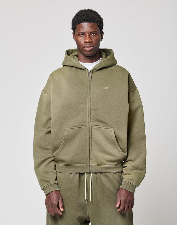 Basic Hooded Zip