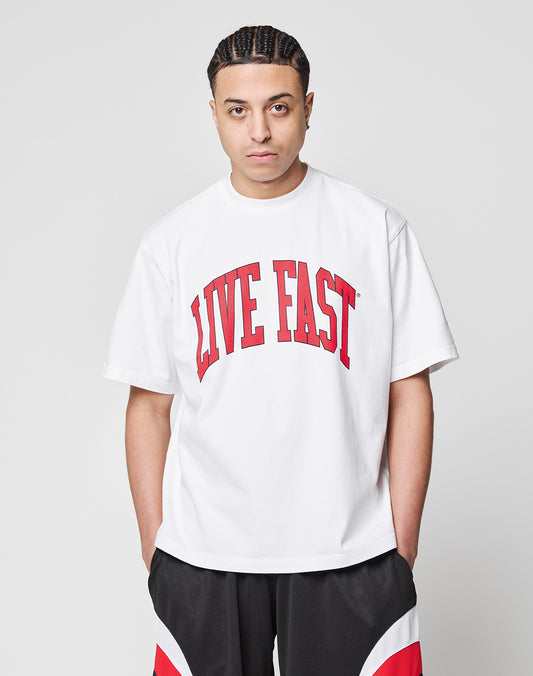 Live Fast College Tee