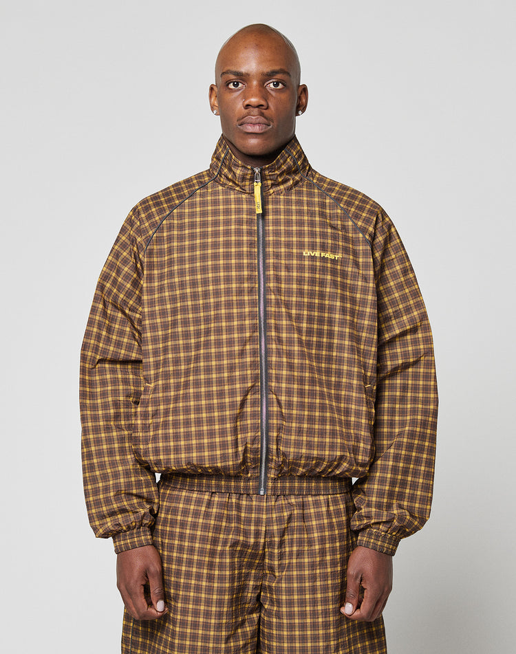 Live Fast Nylon Trackjacket