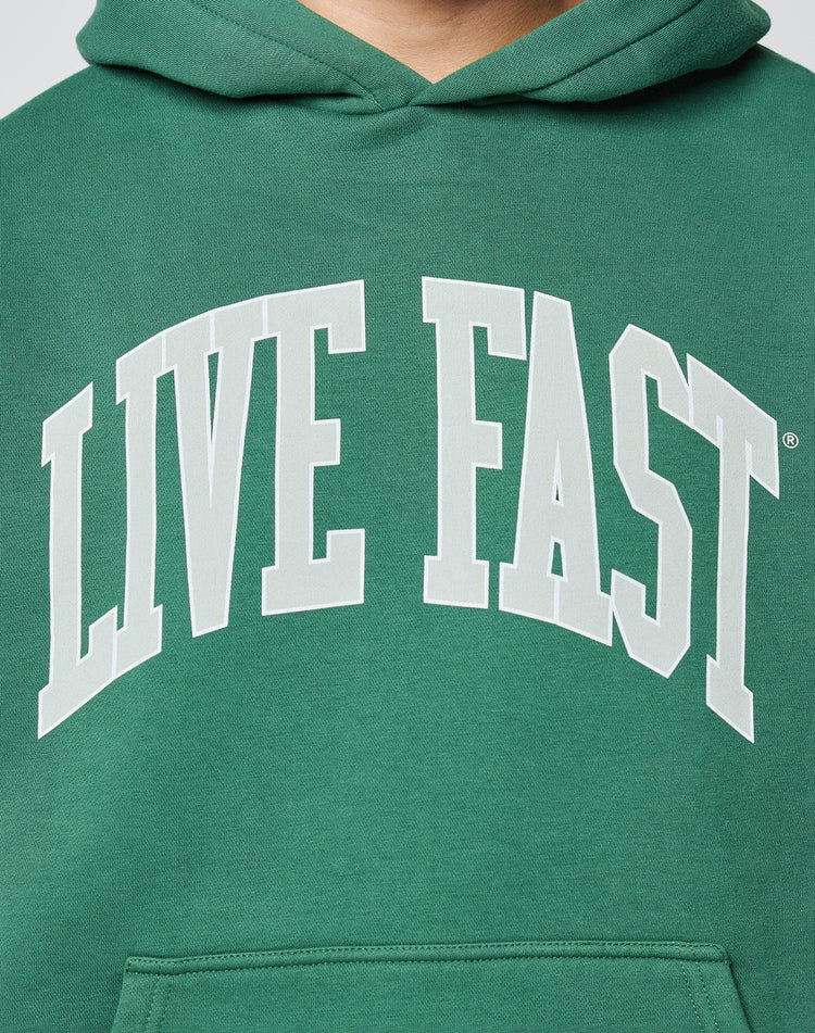 Live Fast College Hooded