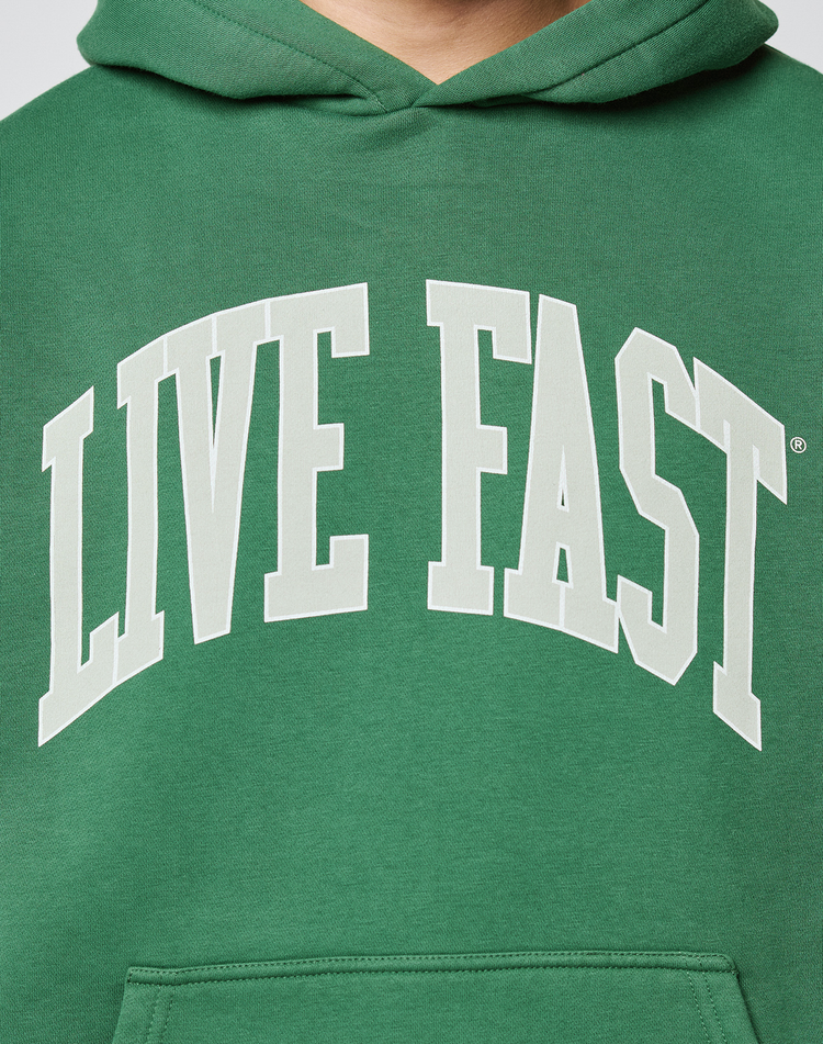 Live Fast College Hooded