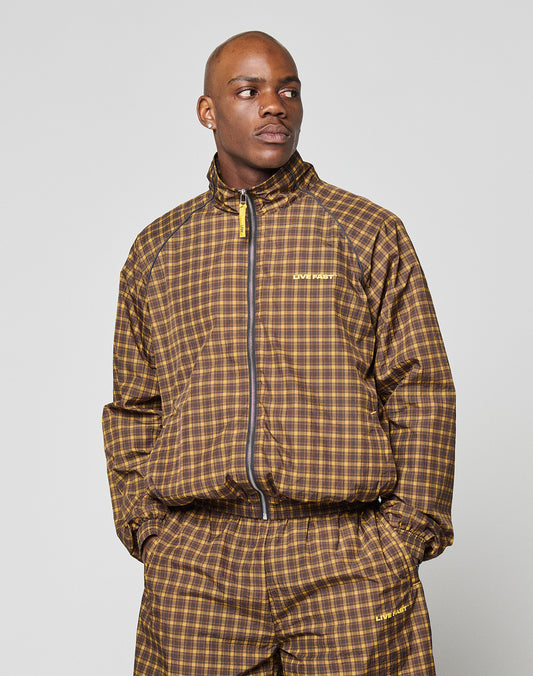 Live Fast Nylon Trackjacket