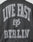 The Live Fast Berlin Sweater from LIVE FAST DIE YOUNG is a black, oversized sweatshirt with bold gray LIVE FAST text, a central graphic, BERLIN at the bottom, and quality topstitching for added style.