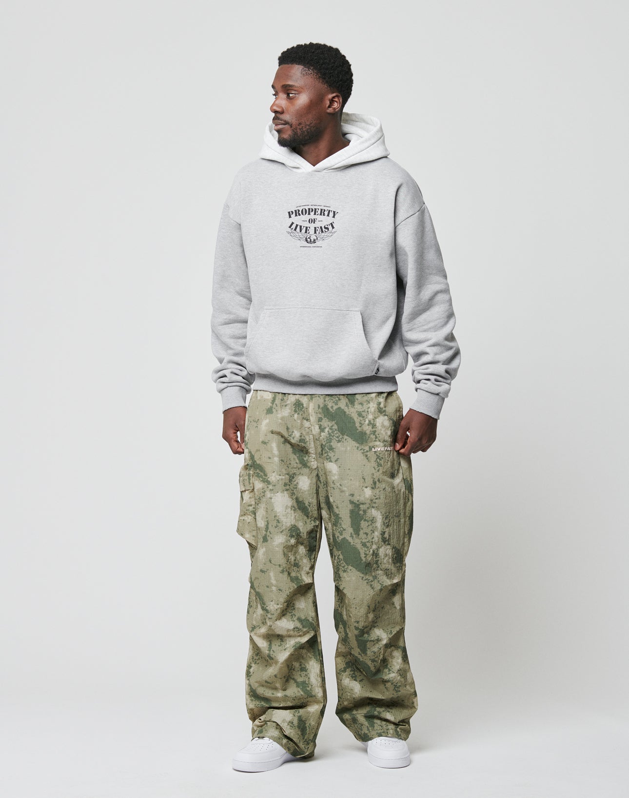 Live Fast Property Hooded