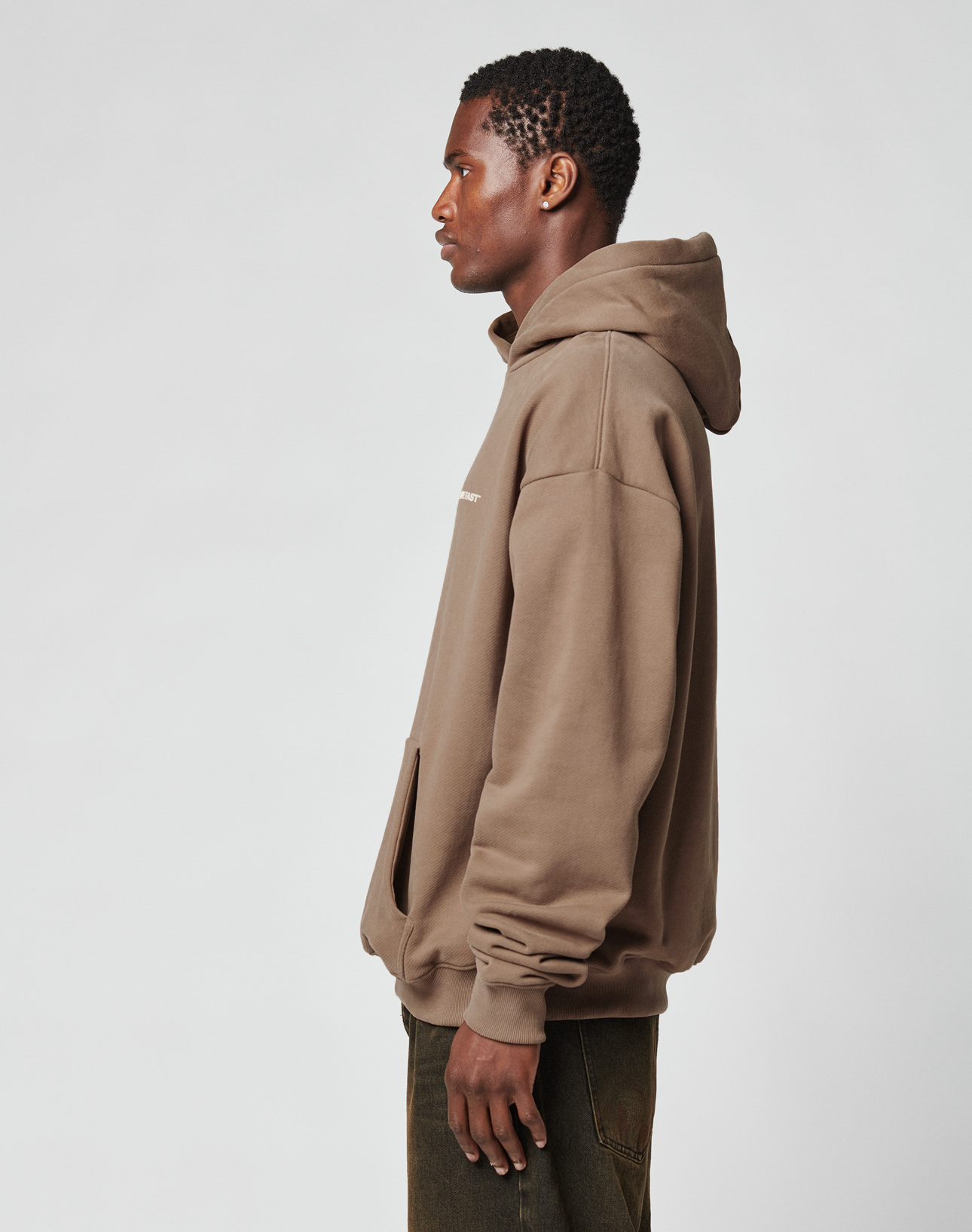 Live Fast Plain Hooded