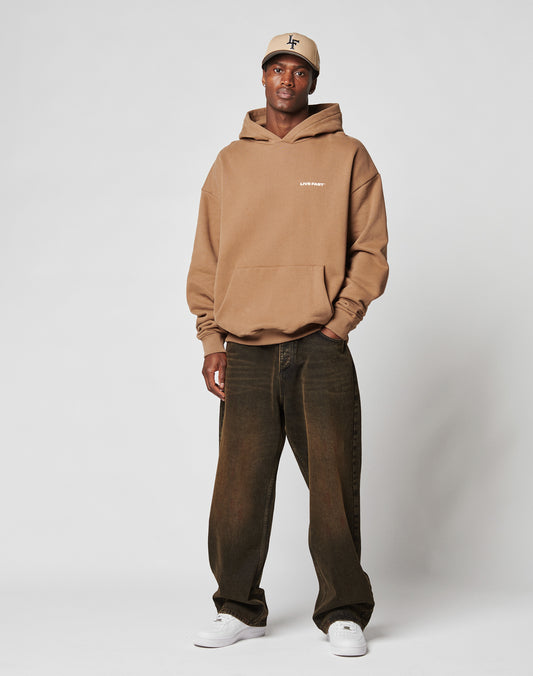 Live Fast Plain Hooded