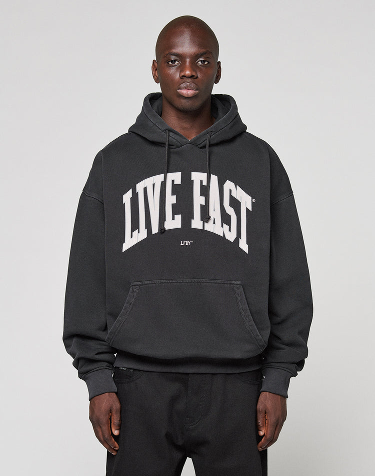 Live Fast College Hooded