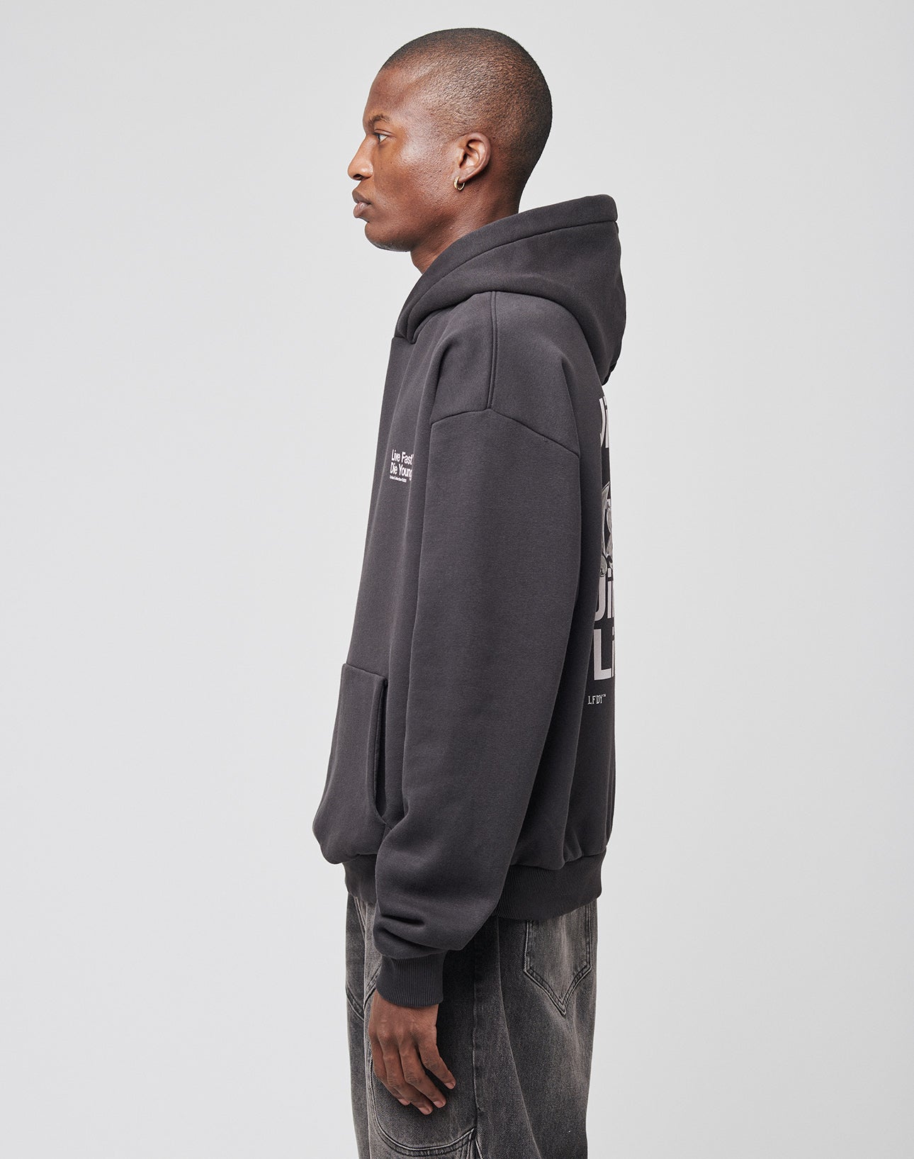 Live Fast NY Hooded