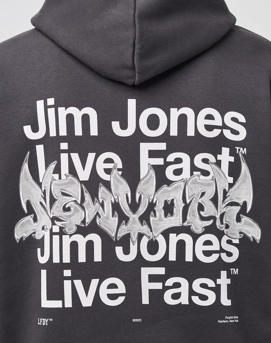 Live Fast NY Hooded