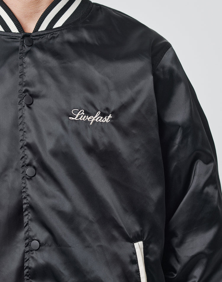 Satin College Jacket