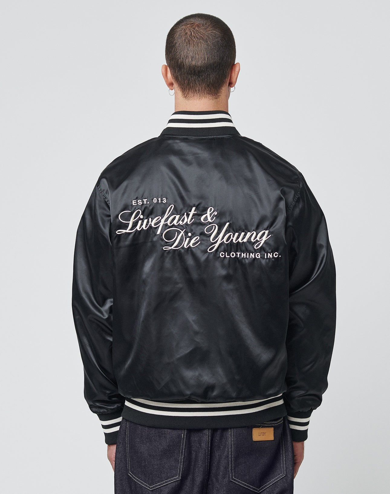 Satin College Jacket