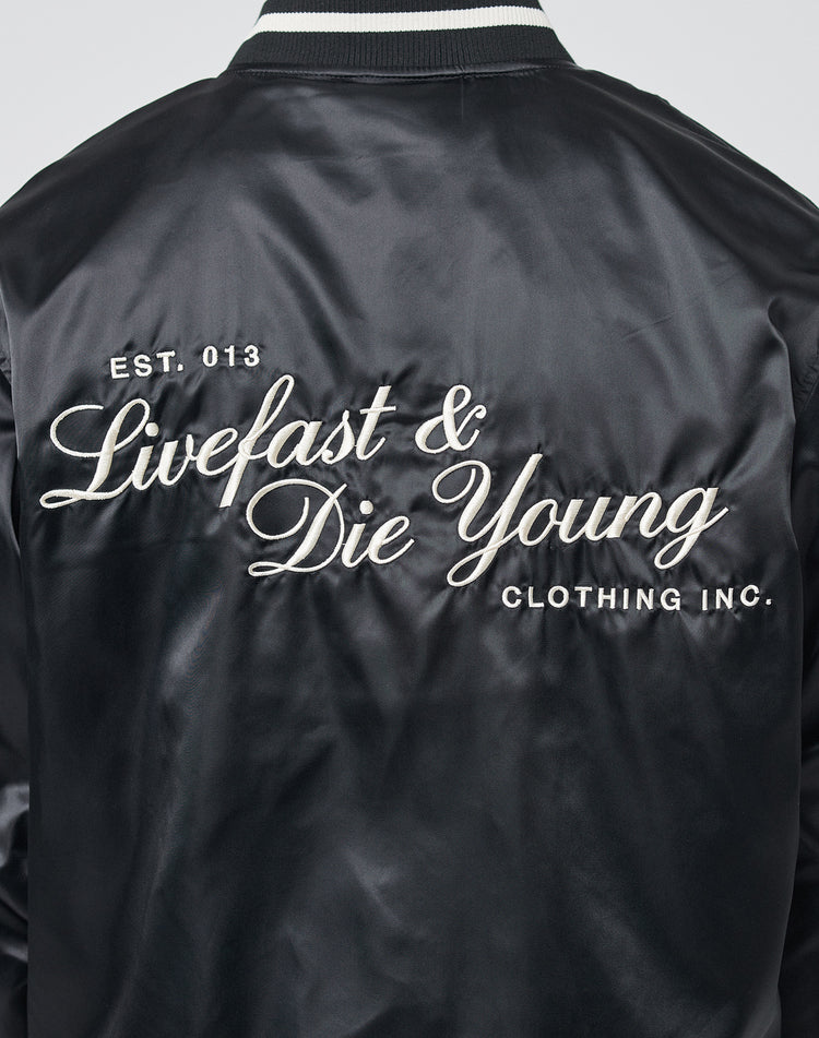 Satin College Jacket
