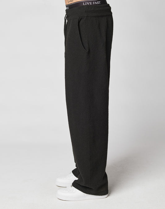 Live Fast Boucle Pants