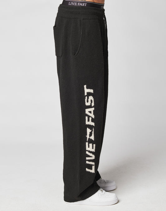 Live Fast Boucle Pants