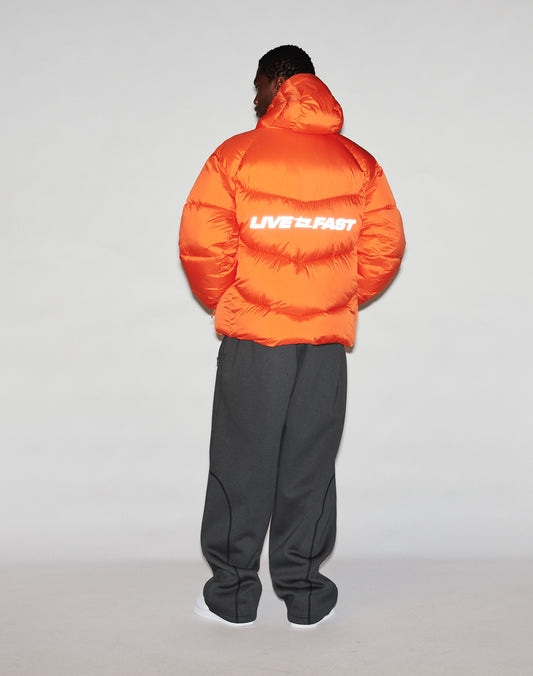 Live Fast Puffer Jacket