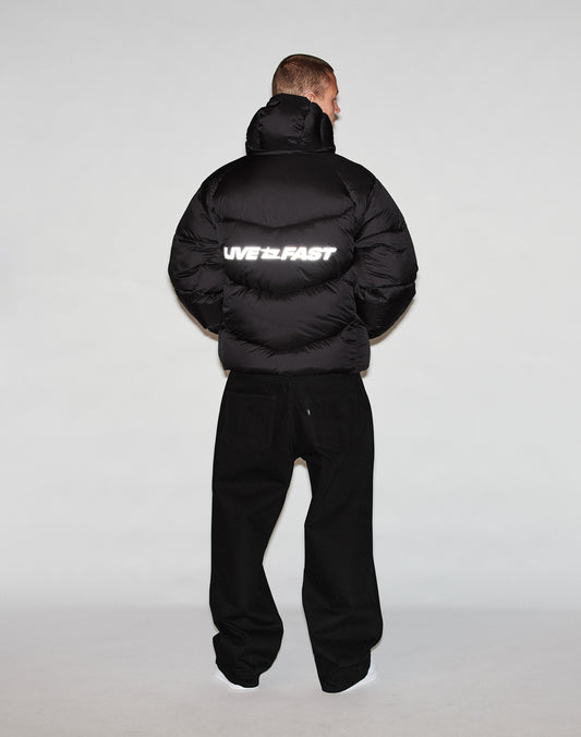 Live Fast Puffer Jacket