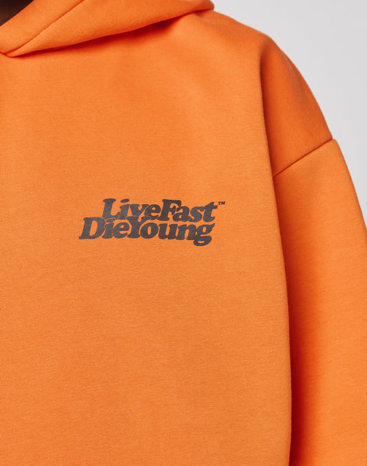 Basic Orange Hooded