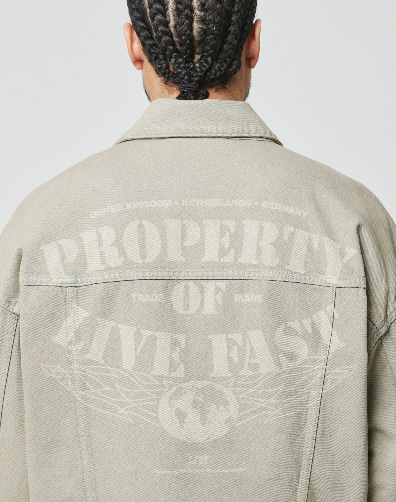 Live Fast Denim Jacket