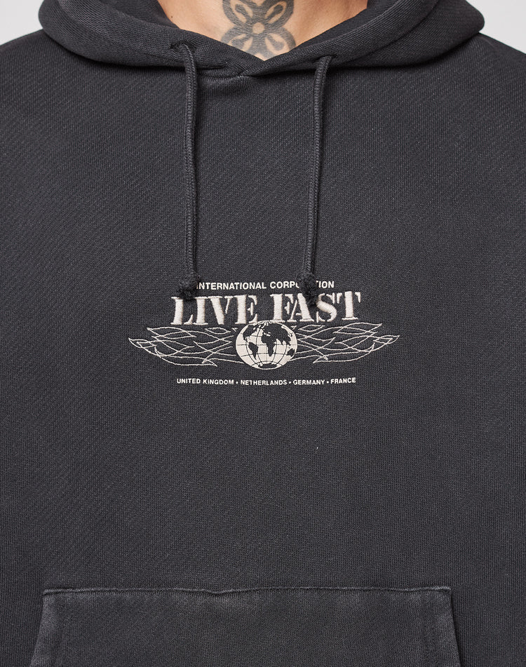 Live Fast Corporation Hooded