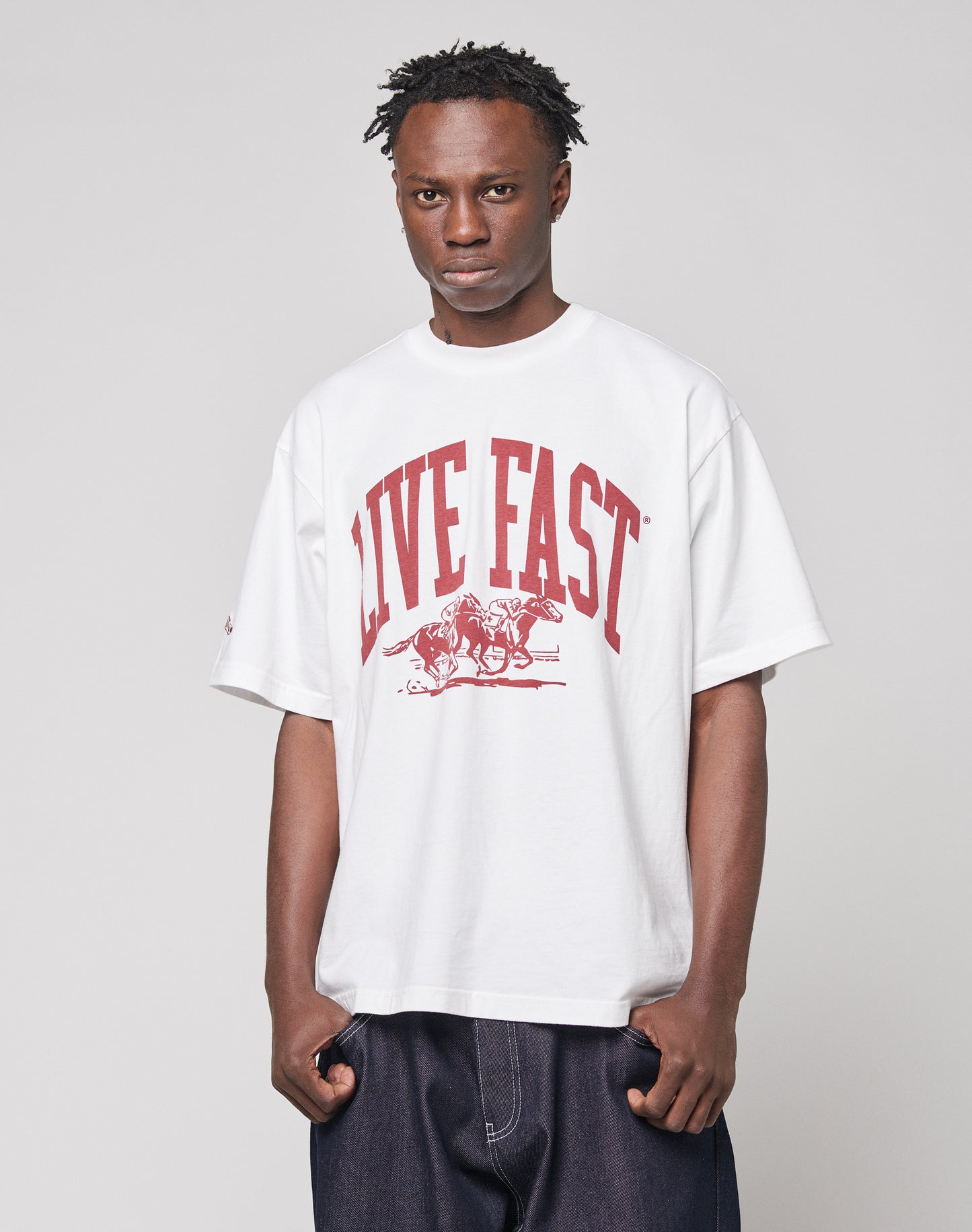 Live Fast Stallion Tee