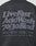 The Basic Acid Sweater by LIVE FAST DIE YOUNG is a black, oversized fit featuring large gray LiveFast text, details about Germany, UK, Netherlands, and crafted from cotton-polyester in a bold vintage wash.