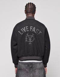 Live Fast College Jacket