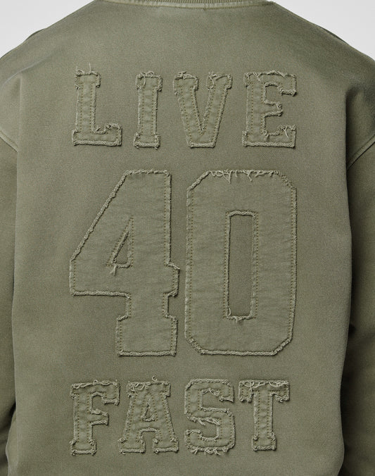 LFDY Jersey Patch Sweater