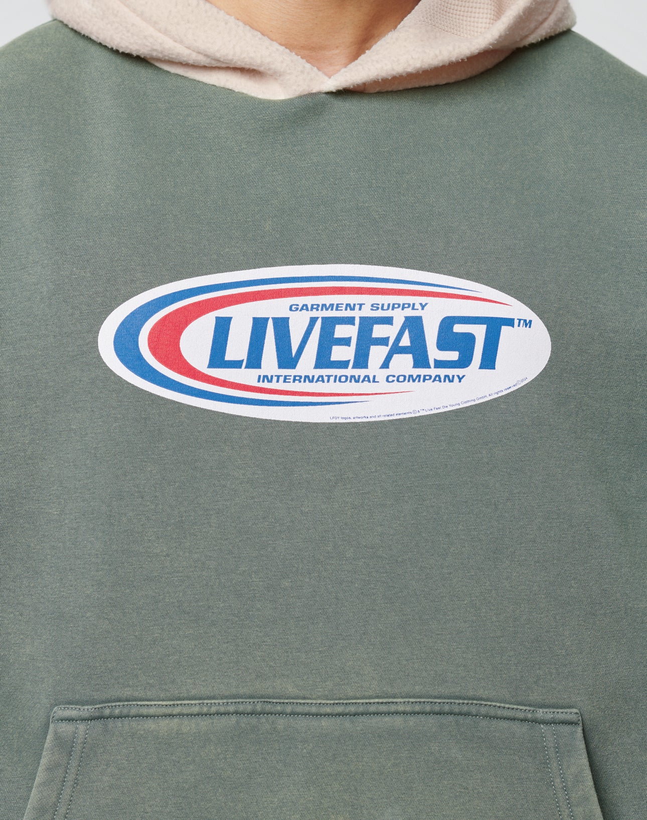 Live Fast Garment Hooded