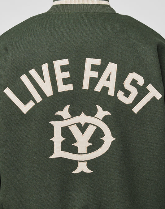 Live Fast College Jacket