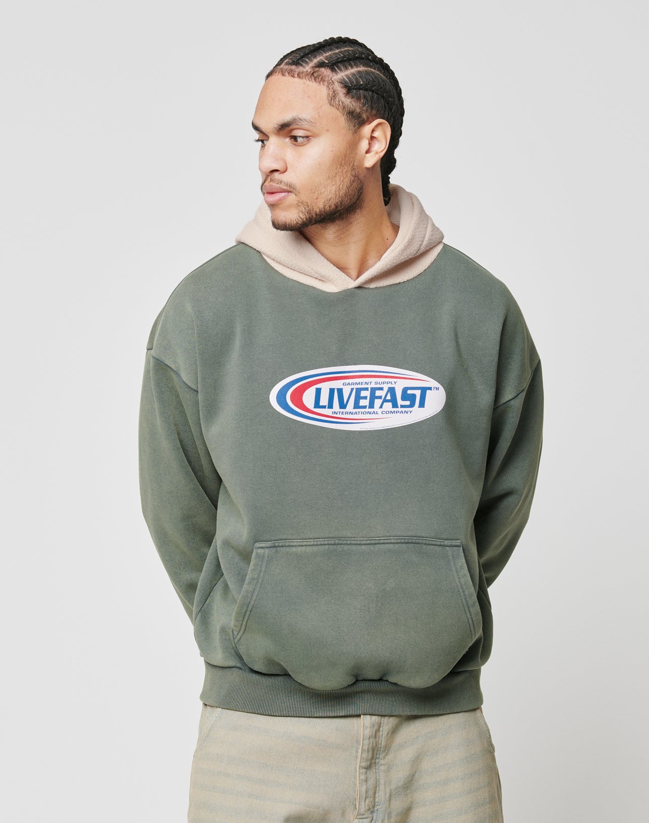 Live Fast Garment Hooded