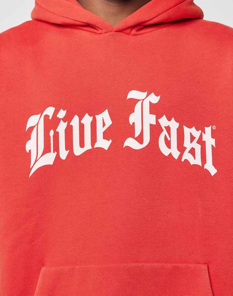 Live Fast Fractured Hooded