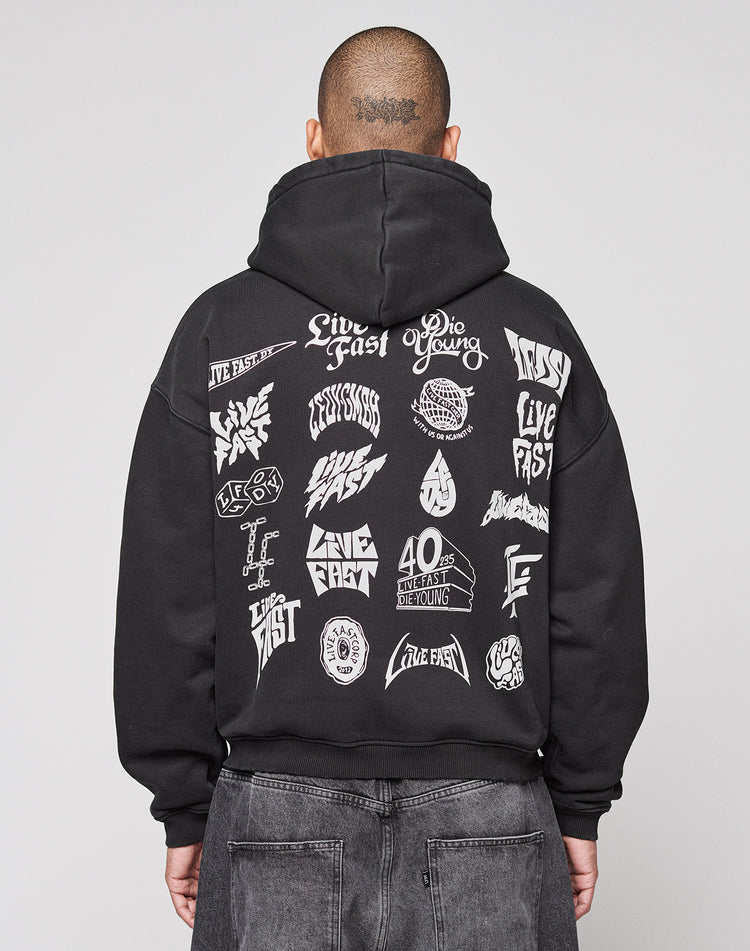 LFDY Logo Hooded Zip