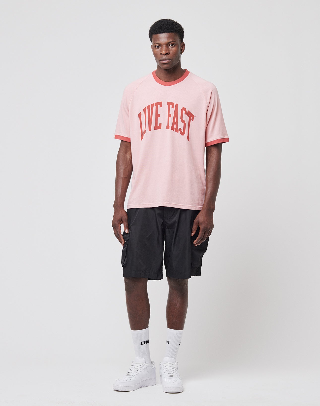Live Fast Contrast Tee