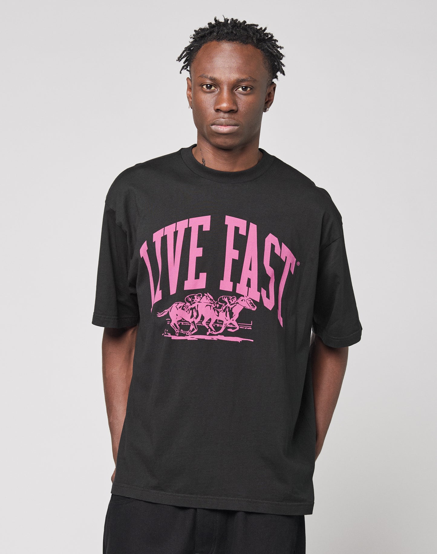 Live Fast Stallion Tee