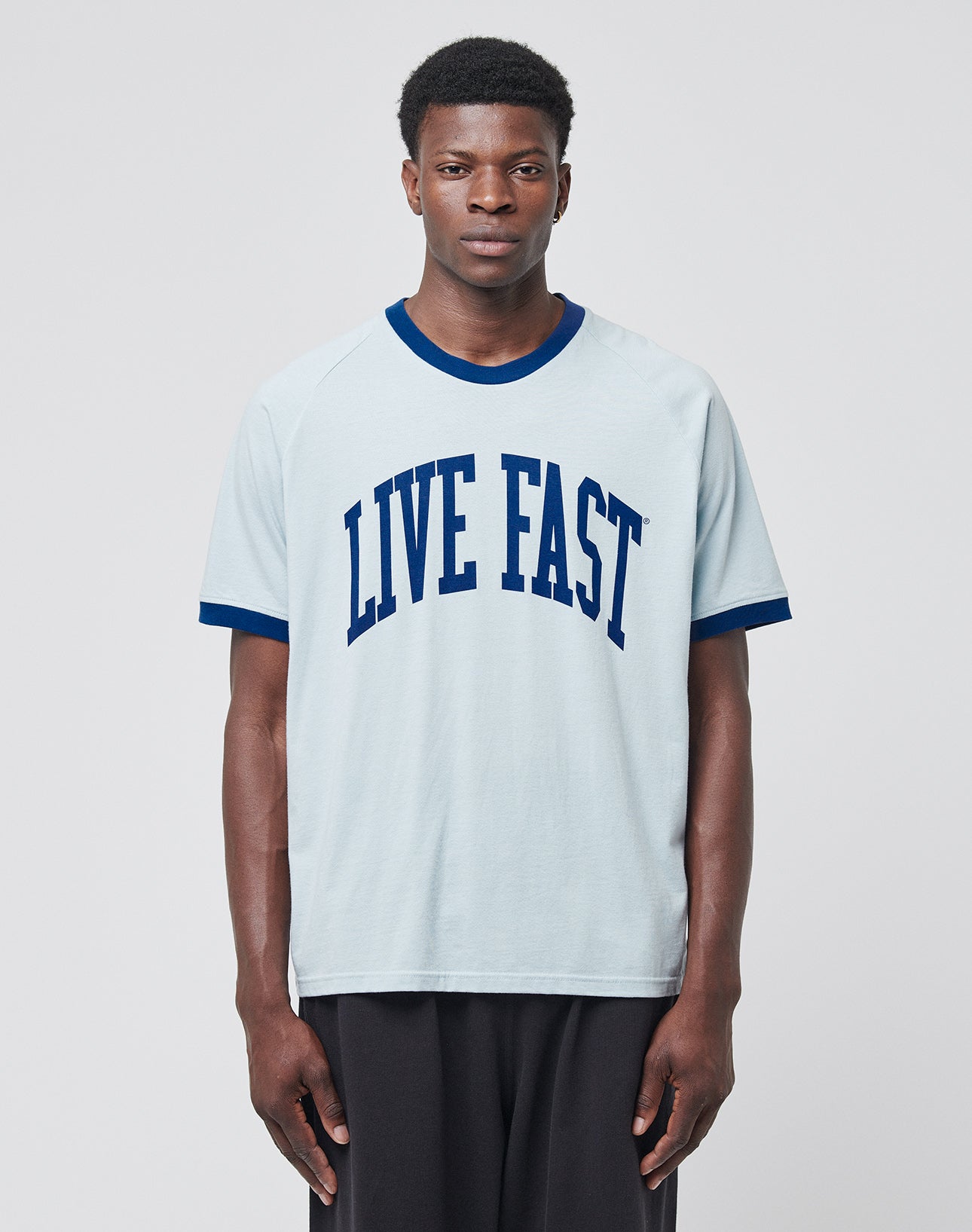 Live Fast Contrast Tee