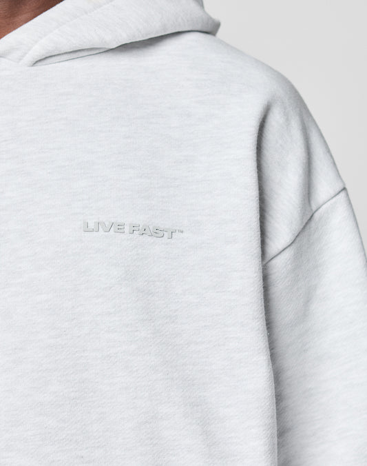 Live Fast Plain Hooded