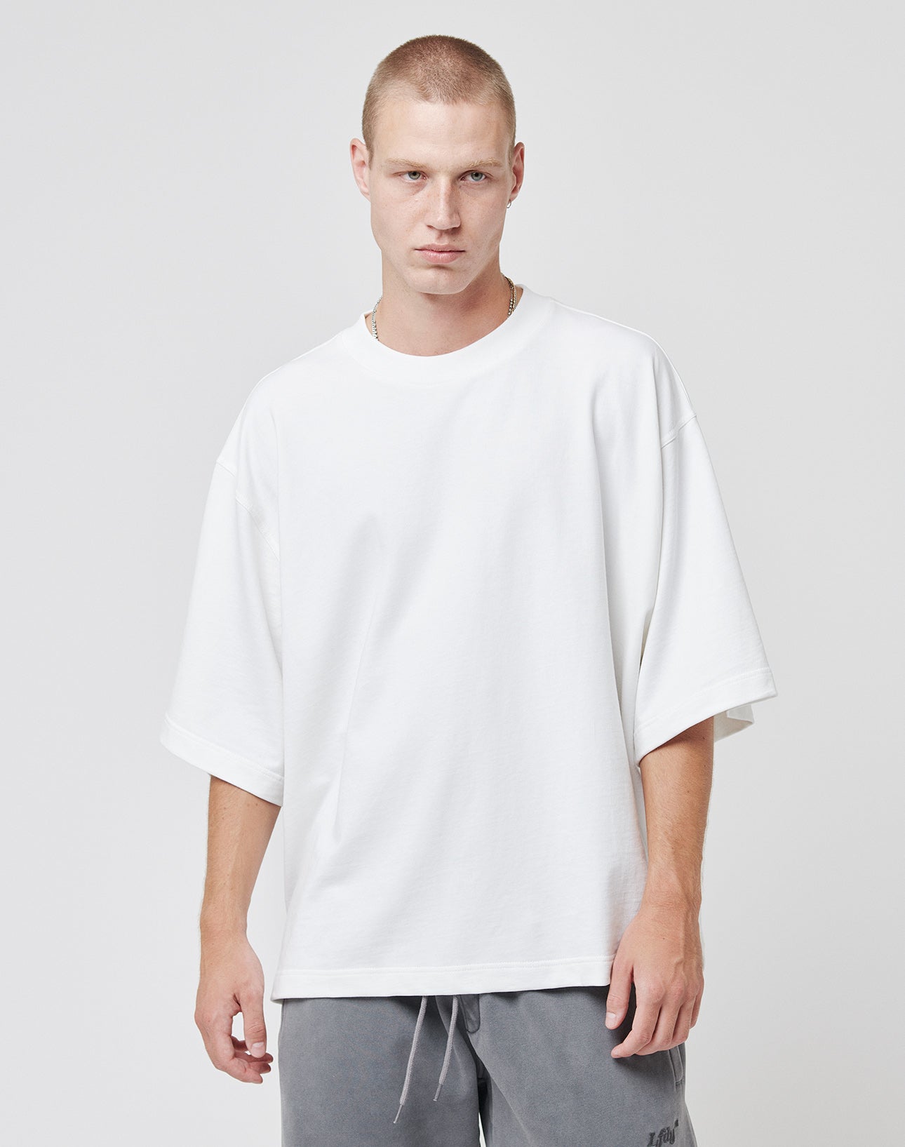 Cropped Oversize Tee